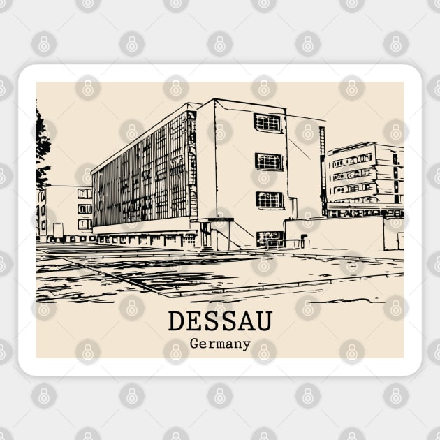 Dessau - Germany Magnet by Lakeric